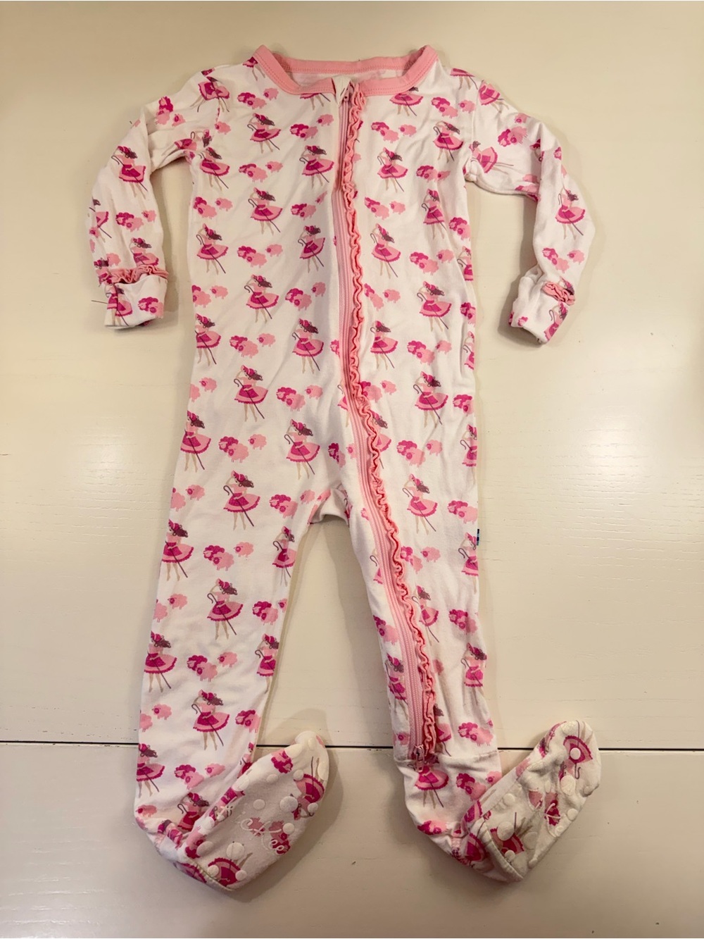 Kickee Pants Little Bo Peep Footie 18-24M
